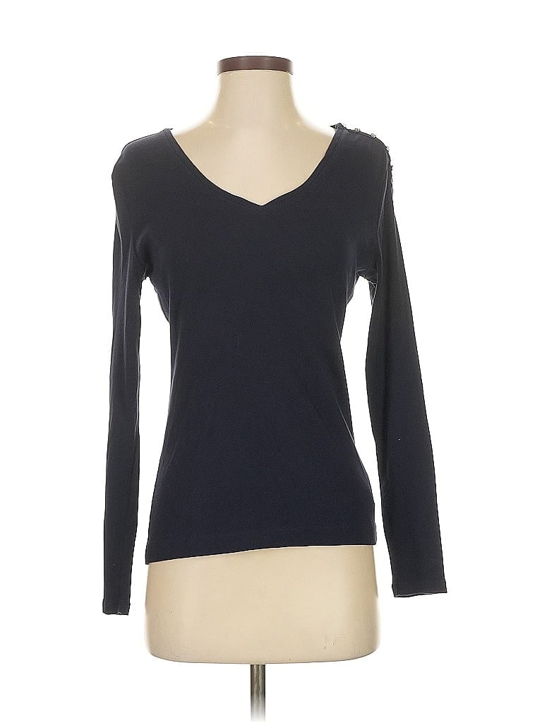 Pre-owned Polo Ralph Lauren Long Sleeve T-shirt In Blue