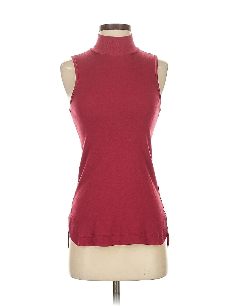 Click to view more detailed imagery on our partner's website Pre-owned Splendid Sleeveless Top Red Halter Neckline Tops