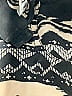 Ritu Kumar Graphic Black Cocktail Dress Size M - photo 7
