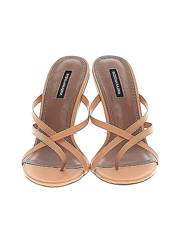 BCBGMAXAZRIA Tan Sandals Size 9