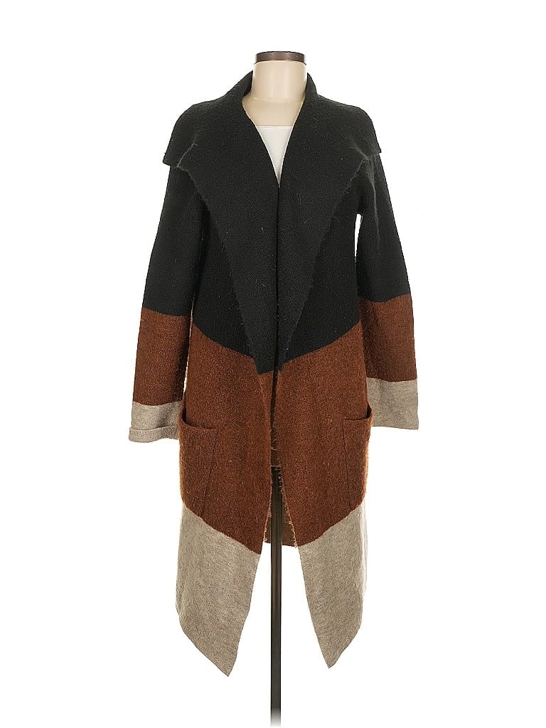 Pre-owned Max Studio Cardigan Sweater In Brown