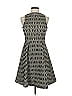 Leifsdottir Houndstooth Gray Black Casual Dress Size 0 - photo 1