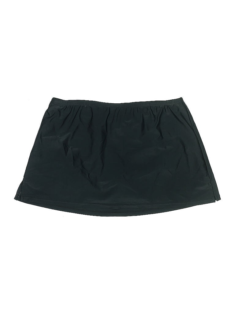 Pre-owned Croft & Barrow Swimsuit Bottoms In Black