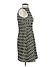 Leifsdottir Houndstooth Gray Black Casual Dress Size 0 - photo 4