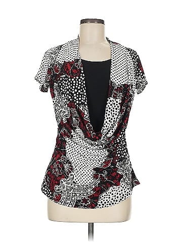 Carole Little Short Sleeve Blouse (view 1)