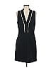Barbara Bui 100% Polyester Black Cocktail Dress Size EU (FR) 40 / US 8 - photo 1