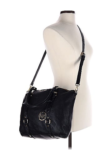 MICHAEL Michael Kors Leather Satchel (view 2)