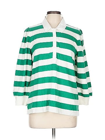 Ann Taylor LOFT Long Sleeve Polo (view 1)