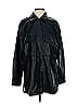 Zara 100% Polyurethane Black Raincoat Size XS - photo 1