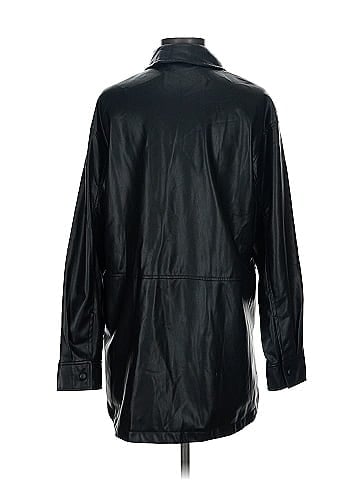 Zara Faux Leather Jacket (view 2)