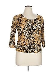 August Silk 3/4 Sleeve Top