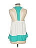Charming Charlie 100% Polyester Teal Sleeveless Blouse Size M - photo 2