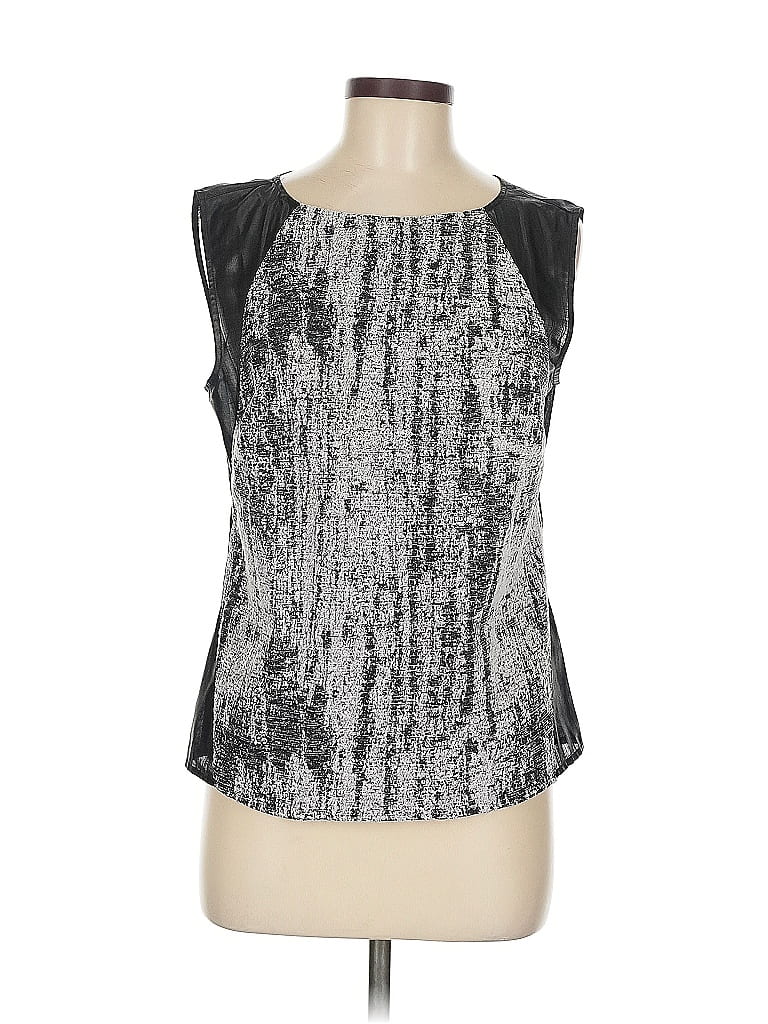 TROUVE Pre-owned Sleeveless Blouse In Silver