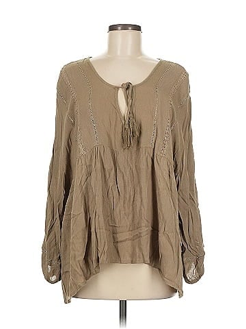 Amuse Society Long Sleeve Blouse (view 1)