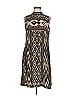 Ritu Kumar Graphic Black Cocktail Dress Size M - photo 1
