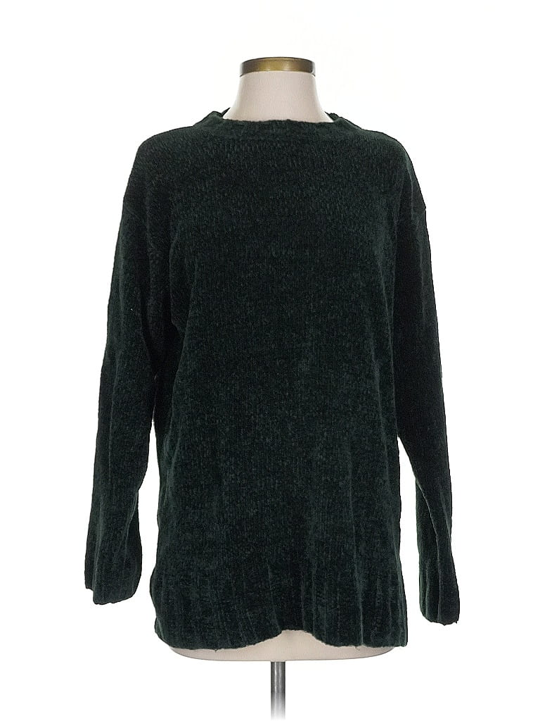 Pre-owned Jones New York Sport Pullover Sweater In Green