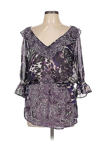Bisou Bisou 3/4 Sleeve Blouse (view 1)