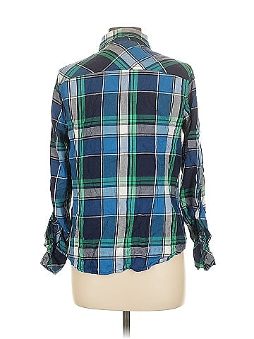 Natural Reflections Long Sleeve Button-Down Shirt (view 2)