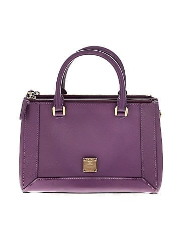 MCM Saffiano Nuovo Leather Satchel (view 1)