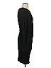 Aqua Solid Black Cocktail Dress Size S - photo 4