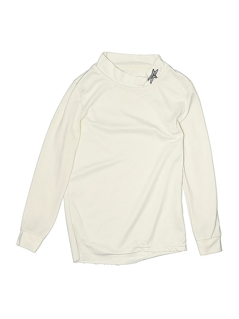 Pre-owned Augusta Sportswear Kids' Rash Guard In White