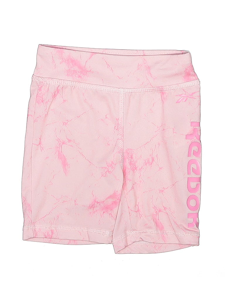 Click to view more detailed imagery on our partner's website Pre-owned Reebok Kids' Athletic Shorts In Pink