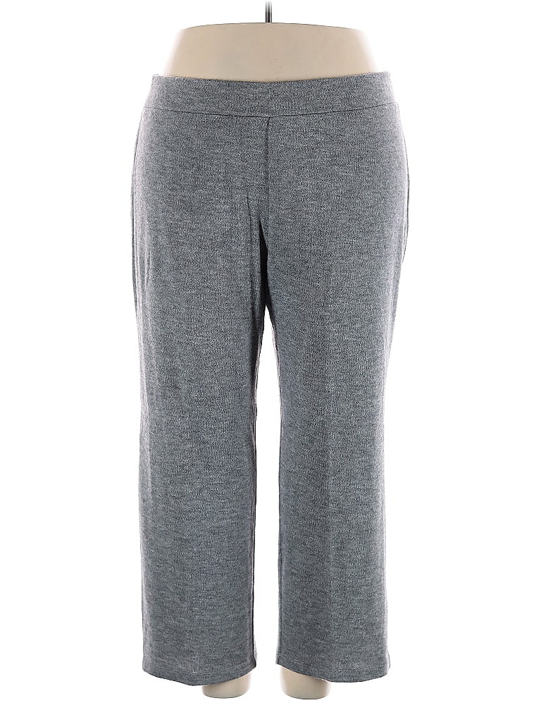 Pre-owned Dennis By Dennis Basso Casual Pants In Gray