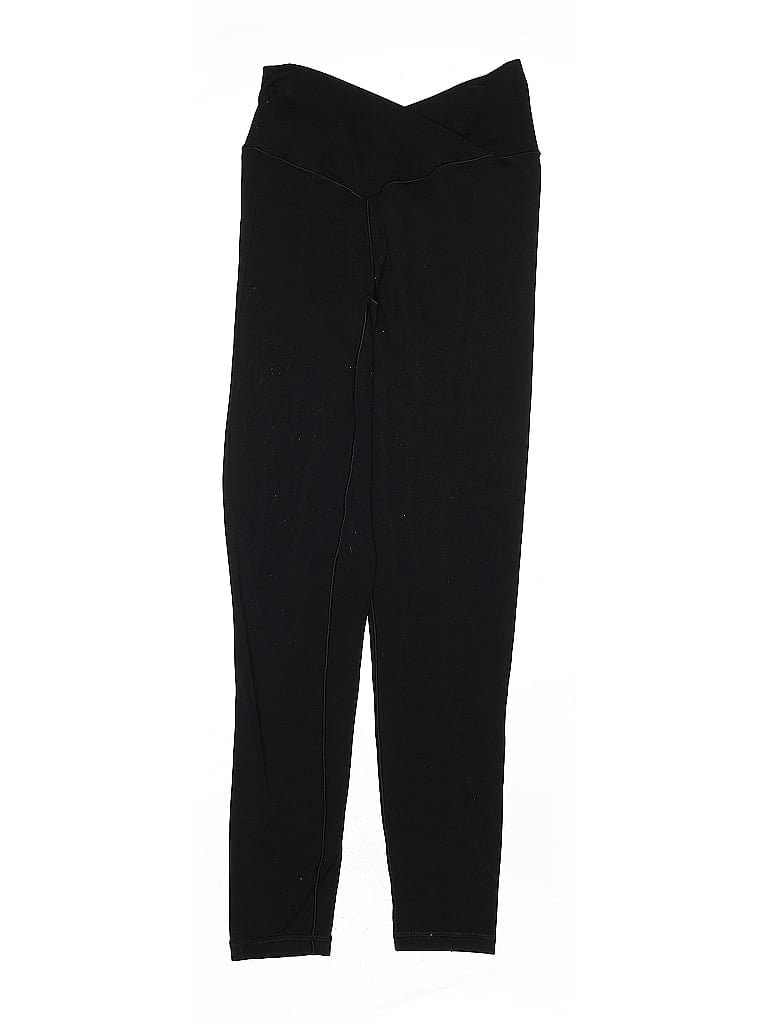 Pre-owned Aerie Kids' Active Pants In Black