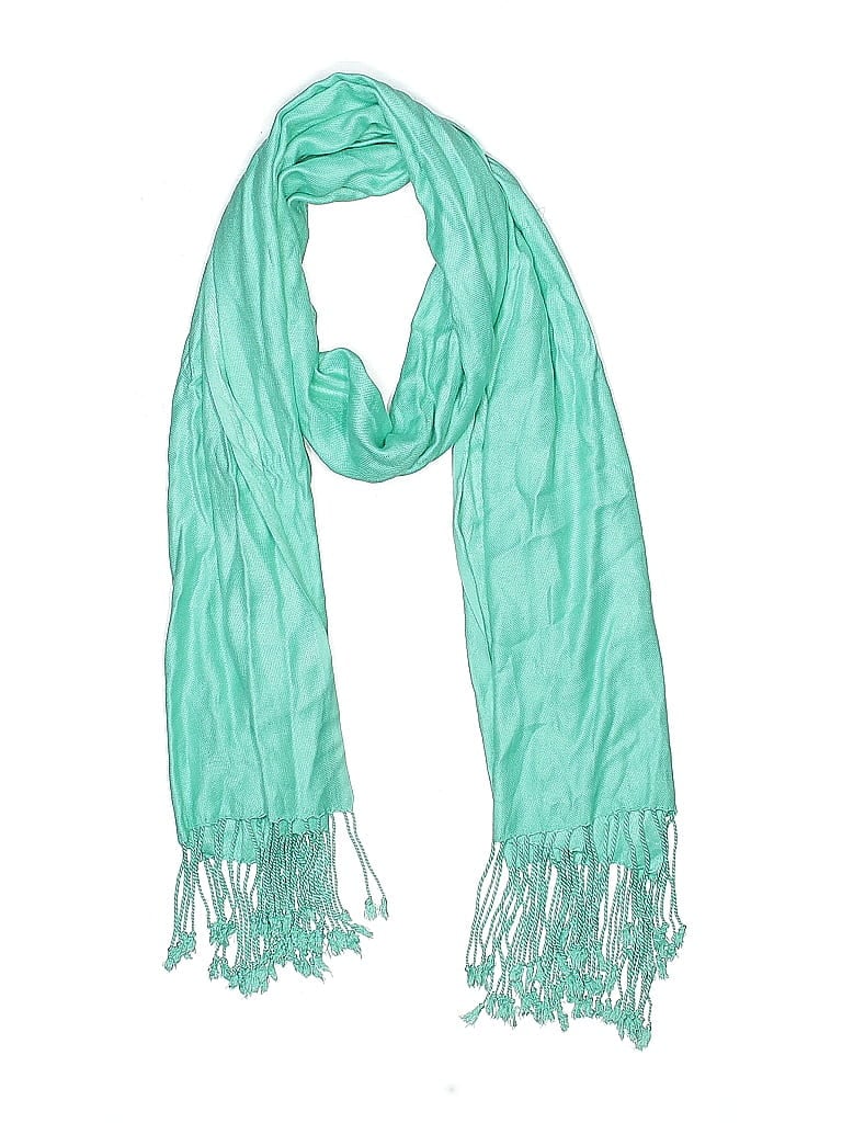 Pre-owned Unbranded Scarf In Blue