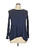 Max Jeans Blue Long Sleeve Top Size S - photo 1