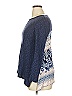 Max Jeans Blue Long Sleeve Top Size S - photo 5