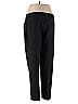 Pink Tartan Solid Black Wool Pants Size L (estimated) - photo 2