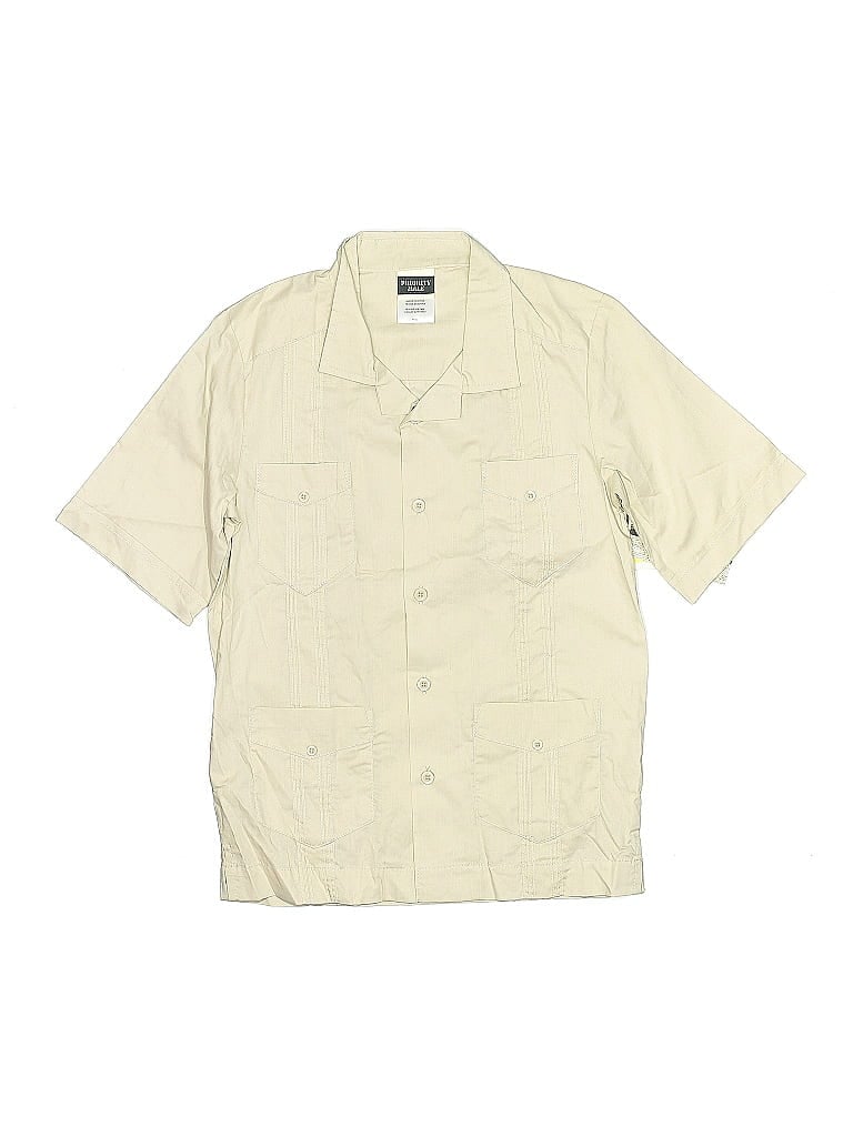 Assorted Brands Kids' Short Sleeve Button Down Shirt In White