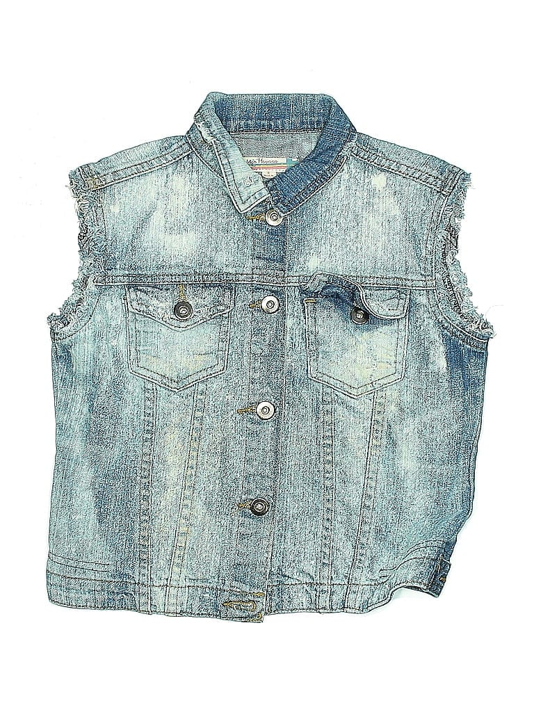 Pre-owned Vintage Havana Kids' Denim Vest In Blue