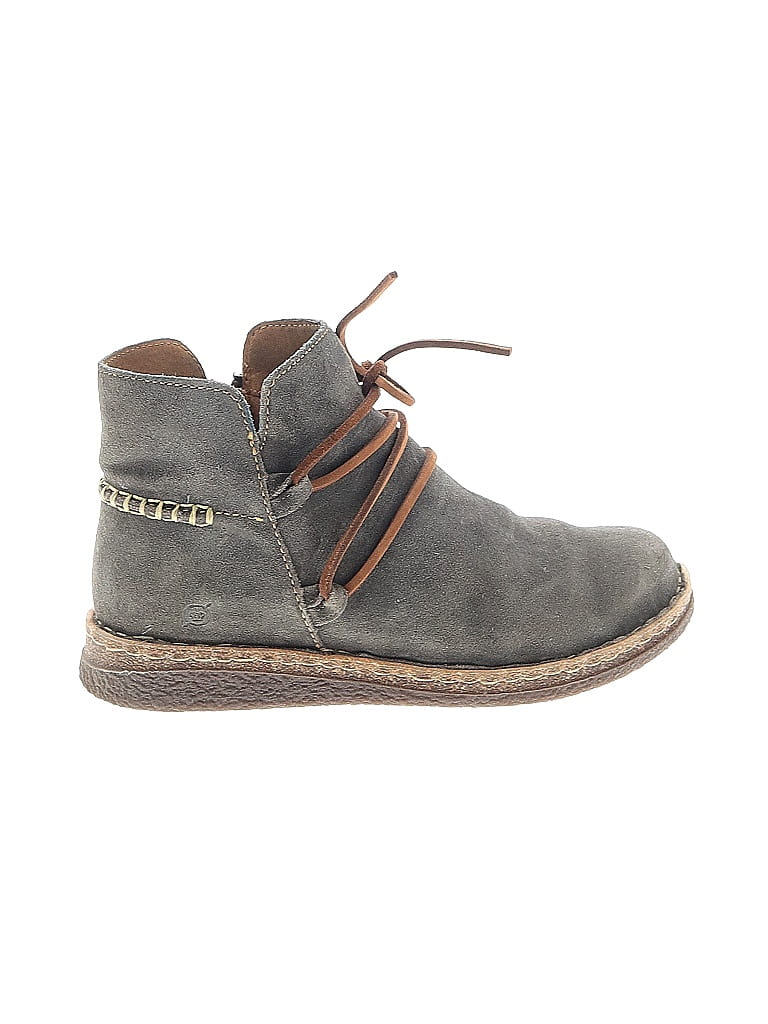 Born Handcrafted Footwear Gray Ankle Boots Size 7 1/2 - 57% off | ThredUp