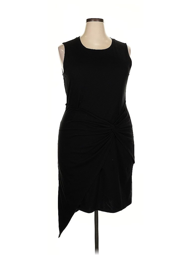 Pre-owned Trouve Cocktail Dress In Black