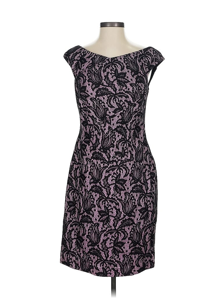 Pre-owned Kay Unger Cocktail Dress In Black