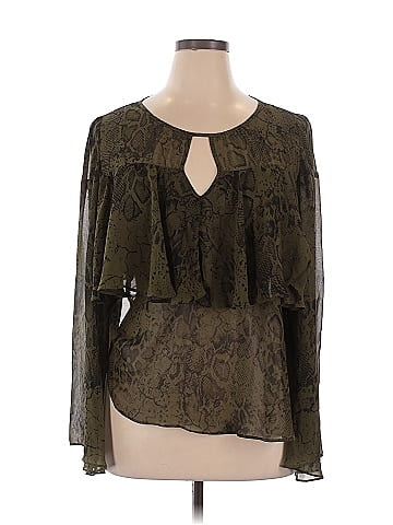 Jennifer Lopez Long Sleeve Blouse (view 1)