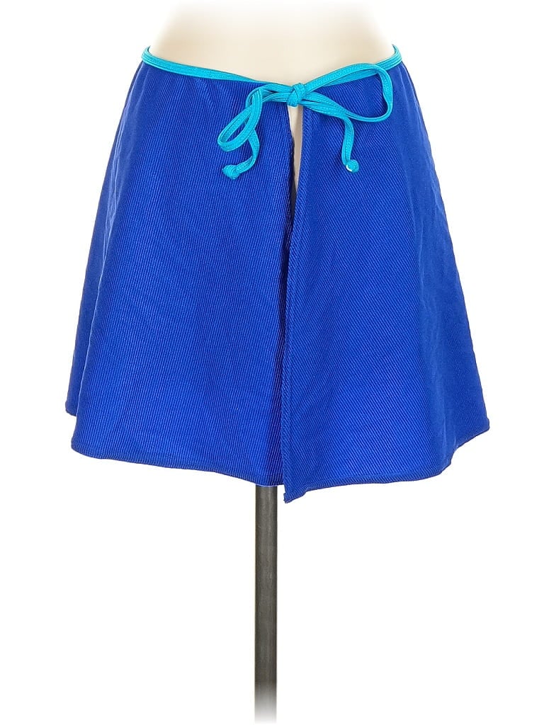 Pre-owned Cole Of California Swimsuit Cover Up In Blue