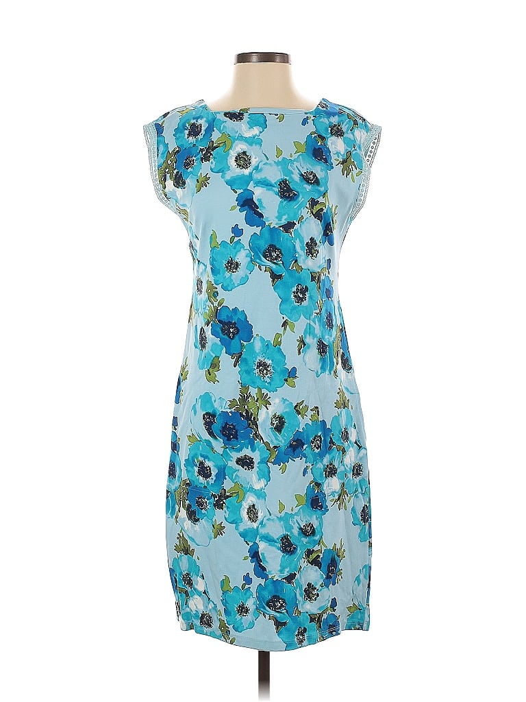 Pre-owned Isaac Mizrahi Live Cocktail Dress In Blue