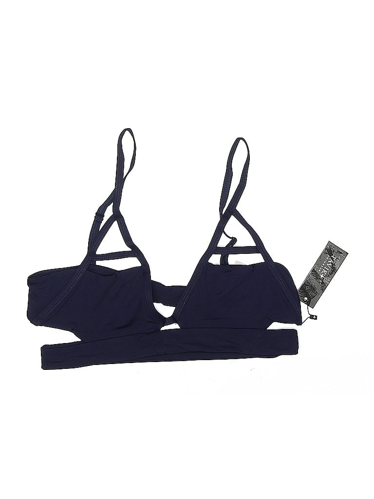 Pre-owned Tavik Swimsuit Top Blue Swimwear