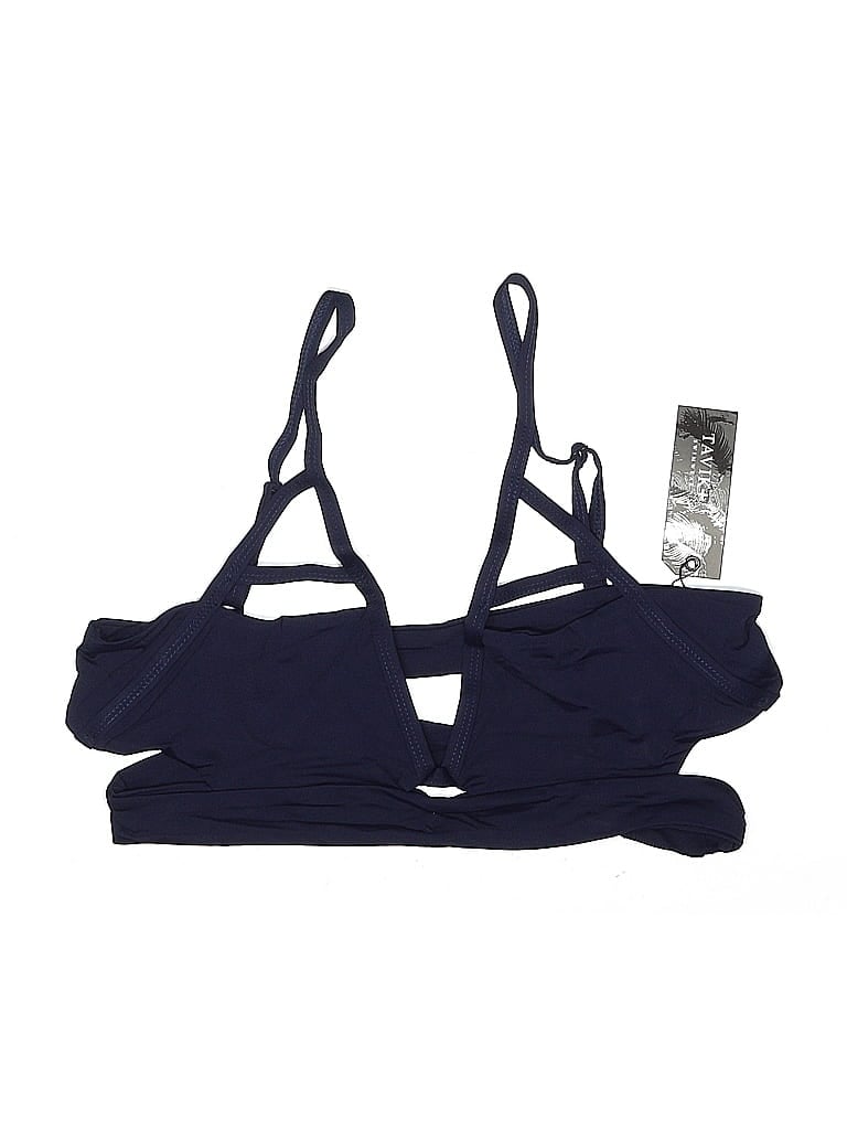 Pre-owned Tavik Swimsuit Top Blue Swimwear