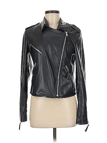 American Eagle Outfitters Faux Leather Jacket (view 1)