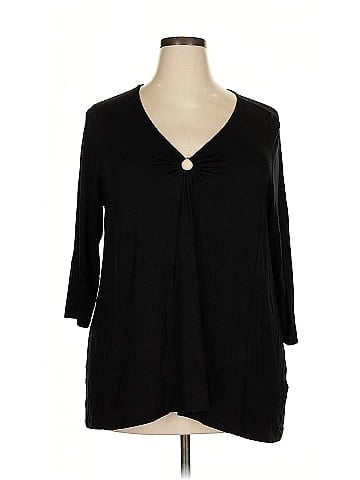 Cable & Gauge 3/4 Sleeve Top (view 1)