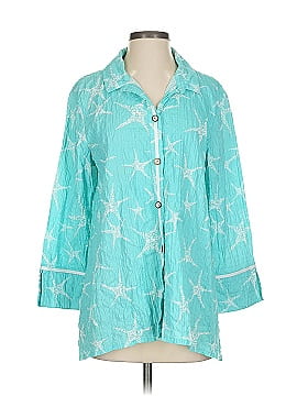 Habitat 3/4 Sleeve Button Down Shirt