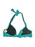 MICHAEL Michael Kors Teal Swimsuit Top Size M - photo 2