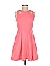 Tara Jarmon Solid Pink Cocktail Dress Size EU (FR) 38 / US 6 - photo 1