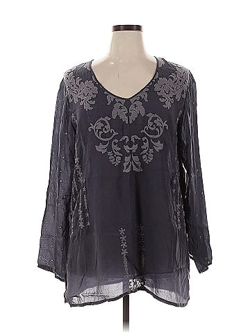 Johnny Was 3/4 Sleeve Blouse (view 1)