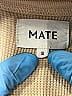Mate 100% Organic Cotton Tan Turtleneck Sweater Size S - photo 7