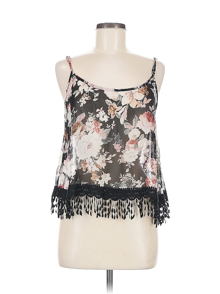 WET SEAL Pre-owned Sleeveless Blouse In Black